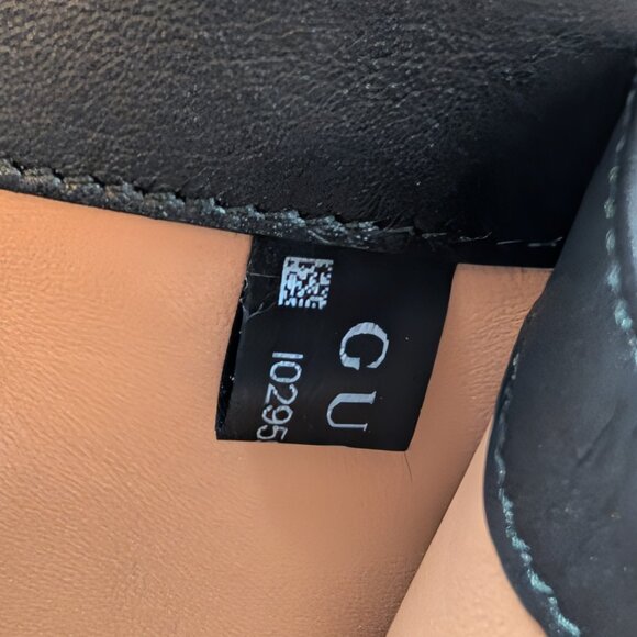 Gucci Black Rajah Broadway Smooth Leather Jeweled Tiger Head Clutch - Picture 10 of 15